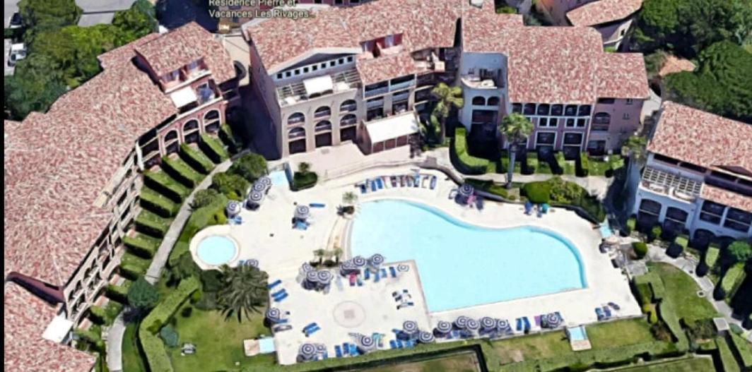 Appartement T2 - Bord De Mer - Piscine Six-Fours-les-Plages Luaran gambar